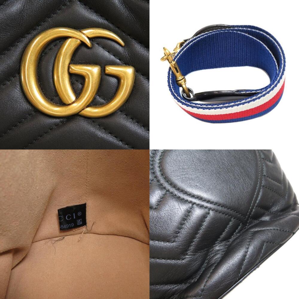 Gucci GG Marmont Shoulder Bag Calfskin - Picture 8 of 11